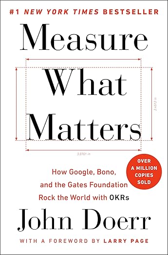 Measure What Matters Book Cover